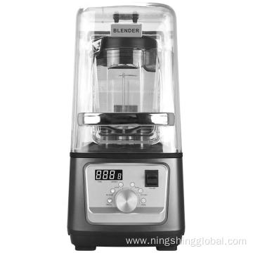 Silent 2026 Heavy Duty Blender with Low Noise Cover and 5+ Speeds